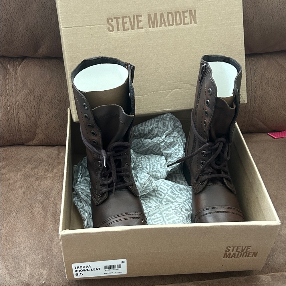 Steve Madden Dark Brown Boots